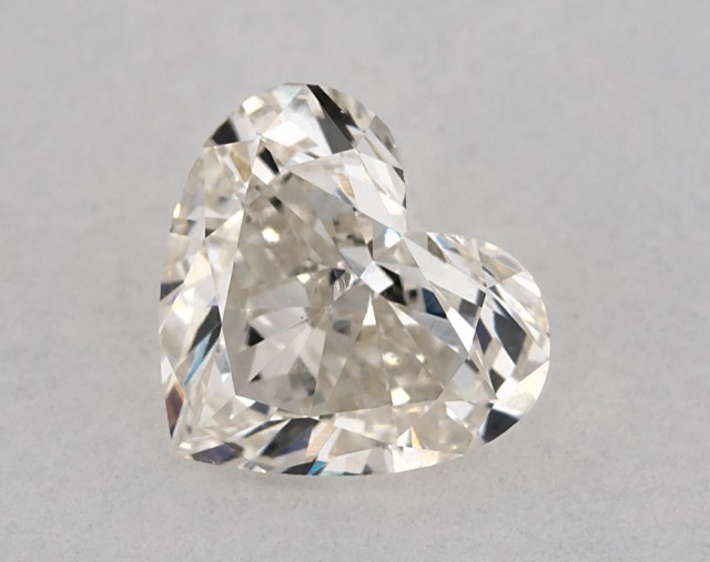 0.74 ct Heart K · Faint Brown natural diamond