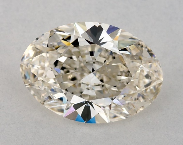 1.70 ct Oval K · Faint Brown natural diamond