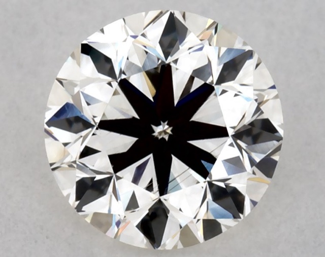 0.90 ct Round K · Faint Brown natural diamond