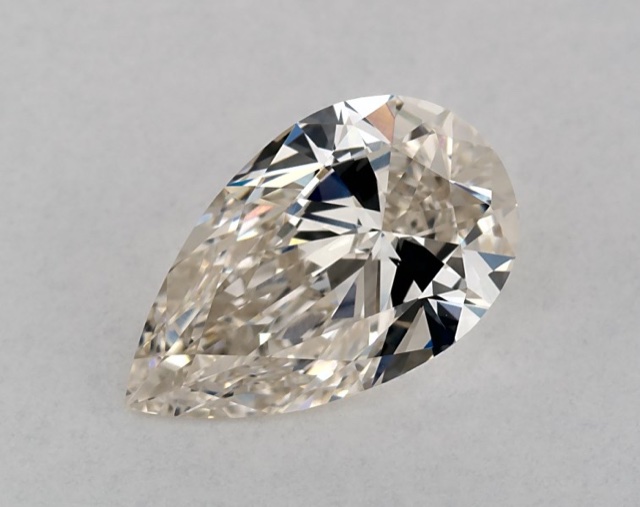 1.10 ct Pear K · Faint Brown natural diamond