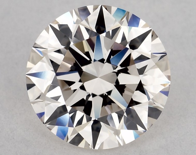 2.43 ct Round K · Faint Brown natural diamond