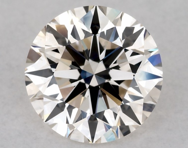 1.01 ct Round K · Faint Brown natural diamond