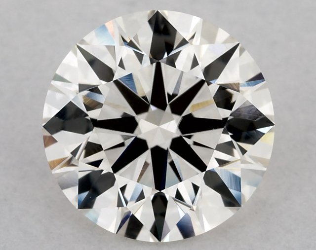 2.62 ct Round K · Faint Brown natural diamond