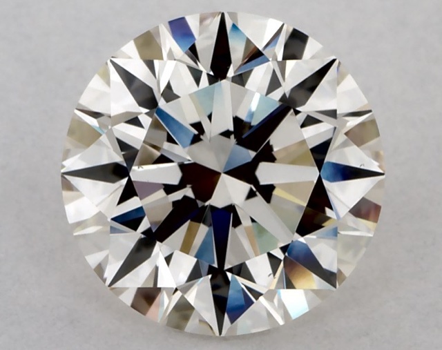 1.87 ct Round K · Faint Brown natural diamond