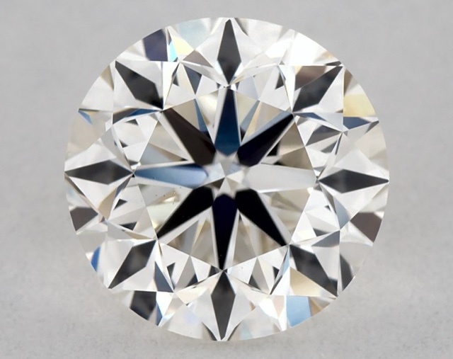 0.90 ct Round K · Faint Brown natural diamond