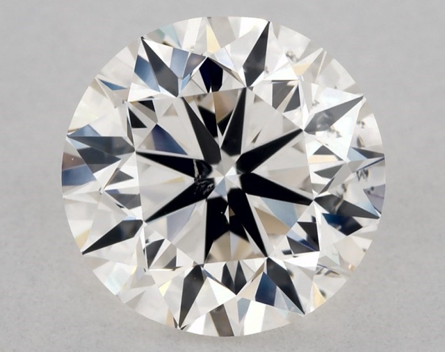 1.00 ct Round K · Faint Brown natural diamond