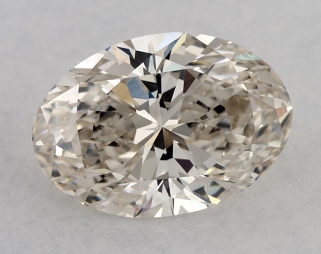 0.75 ct Oval K · Faint Brown natural diamond