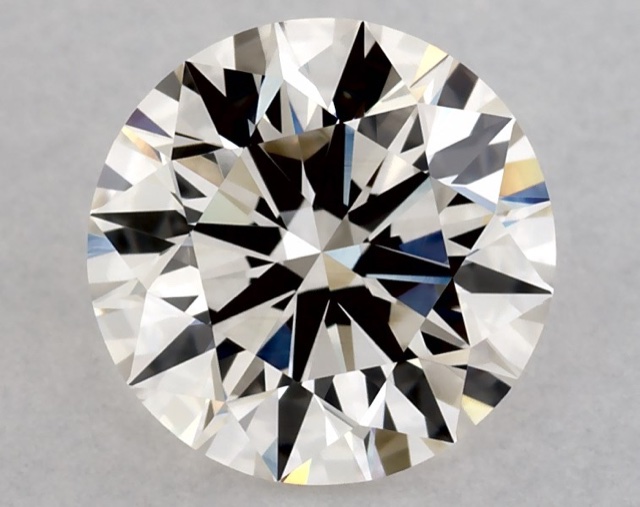 1.25 ct Round K · Faint Brown natural diamond