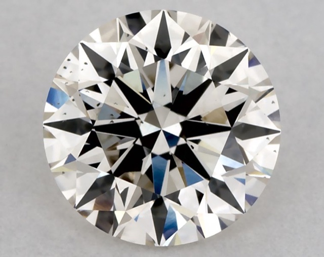 1.30 ct Round K · Faint Brown natural diamond