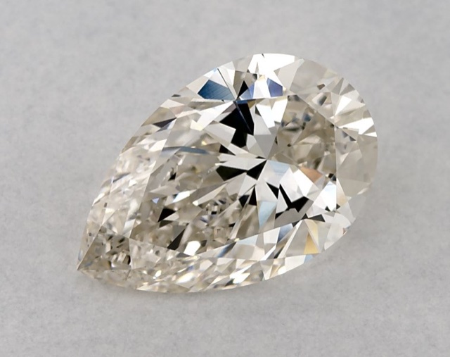 2.01 ct Pear K · Faint Brown natural diamond