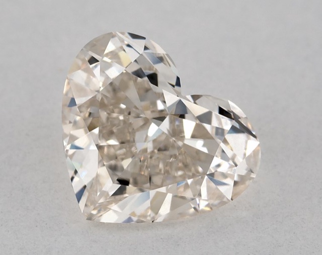 1.03 ct Heart K · Faint Brown natural diamond