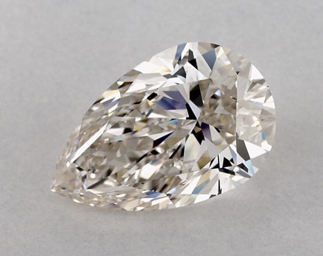 3.01 ct Pear K · Faint Brown natural diamond