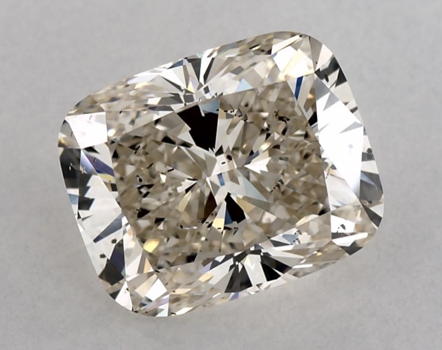 2.20 ct Cushion K · Faint Brown natural diamond