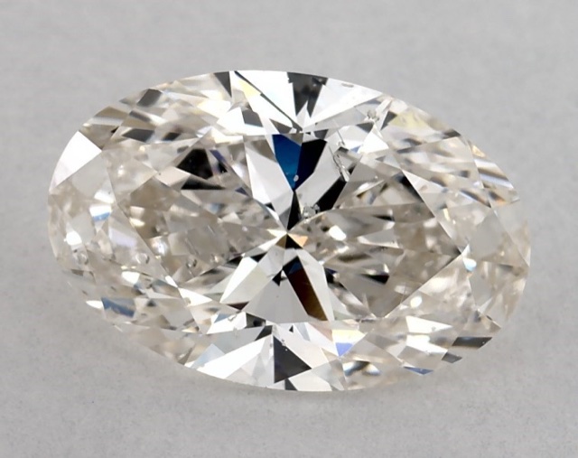 2.50 ct Oval K · Faint Brown natural diamond