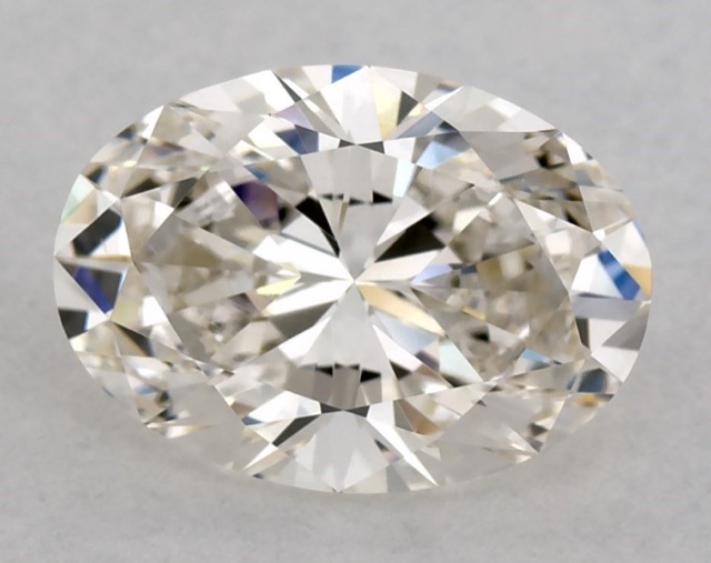 1.50 ct Oval K · Faint Brown natural diamond