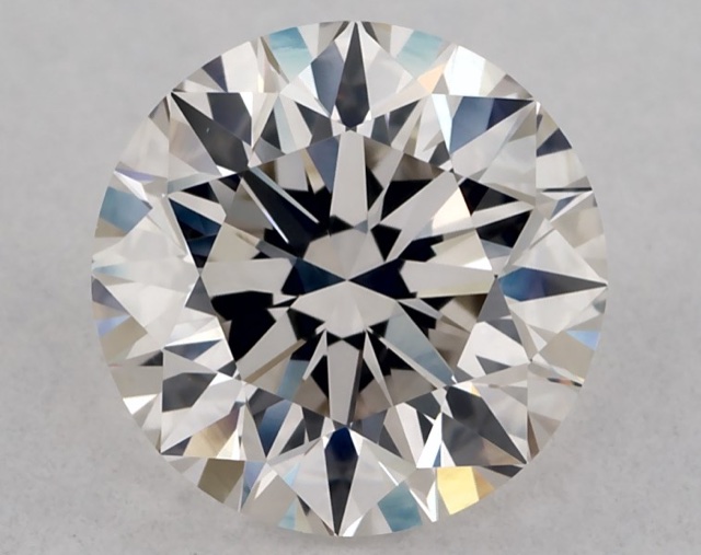 1.33 ct Round K · Faint Brown natural diamond
