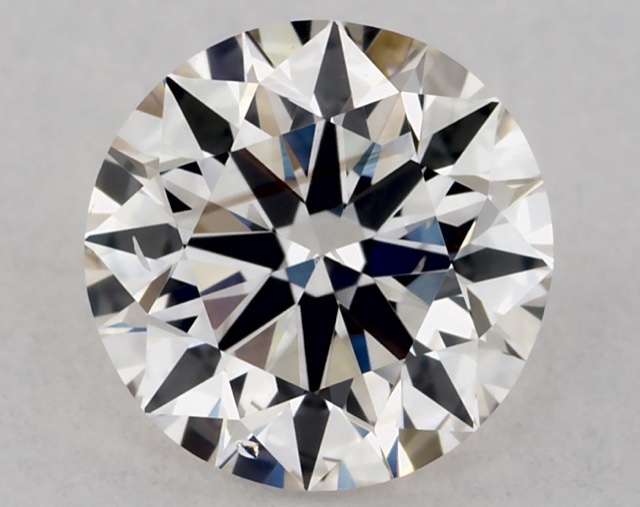 0.54 ct Round K · Faint Brown natural diamond