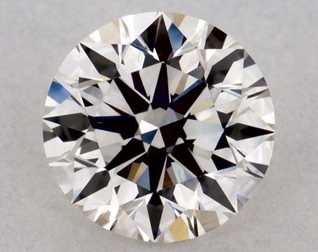 0.36 ct Round K · Faint Brown natural diamond