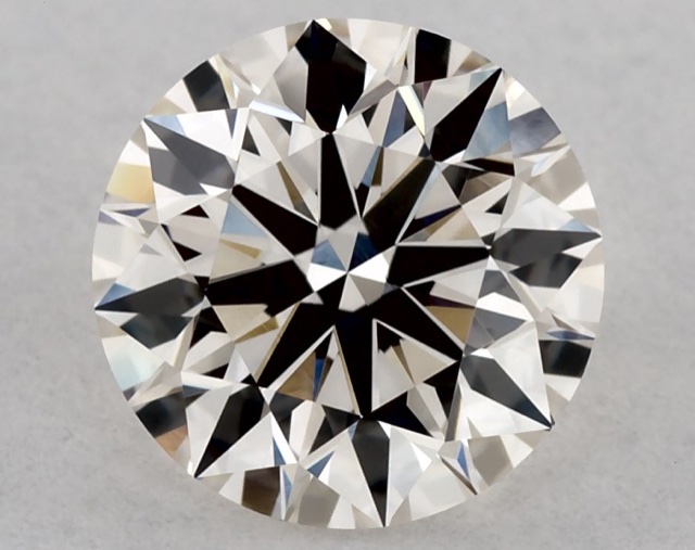 0.73 ct Round K · Faint Brown natural diamond