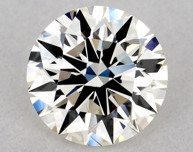 0.54 ct Round K · Faint Brown natural diamond