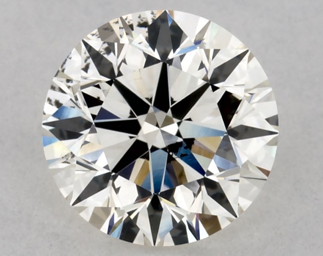 1.01 ct Round K · Faint Brown natural diamond