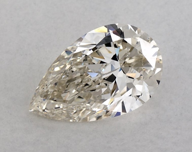 1.30 ct Pear K · Faint Brown natural diamond
