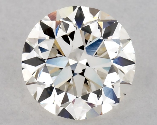 1.00 ct Round K · Faint Brown natural diamond