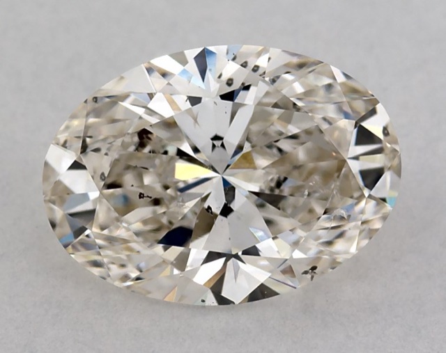 1.51 ct Oval K · Faint Brown natural diamond
