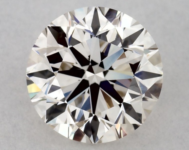 0.90 ct Round K · Faint Brown natural diamond