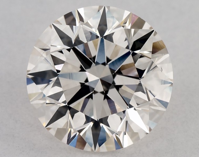 1.25 ct Round K · Faint Brown natural diamond