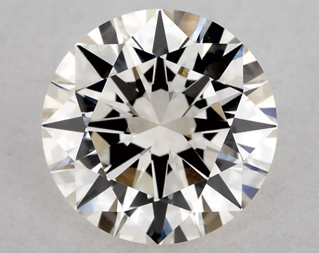2.01 ct Round K · Faint Brown natural diamond