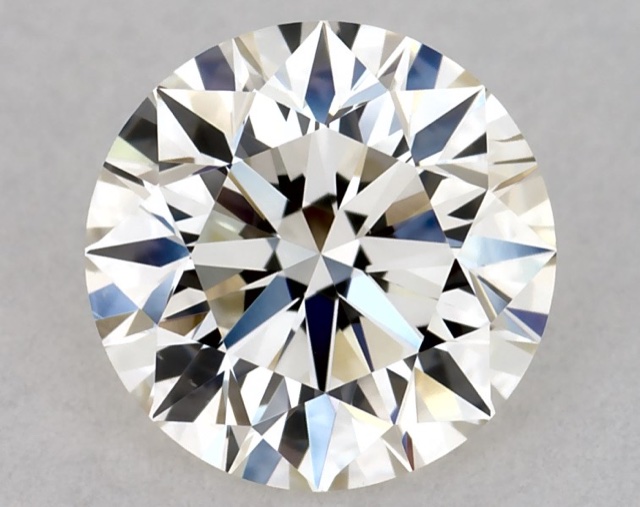 0.70 ct Round K · Faint Brown natural diamond