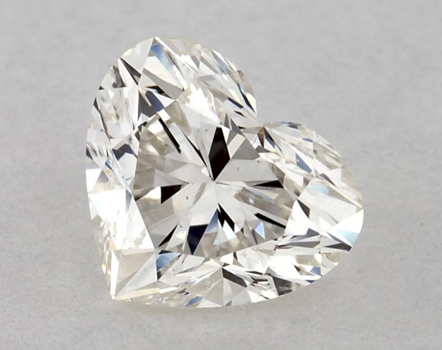 0.96 ct Heart K · Faint Brown natural diamond