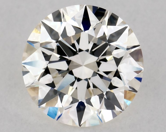 0.75 ct Round K · Faint Brown natural diamond
