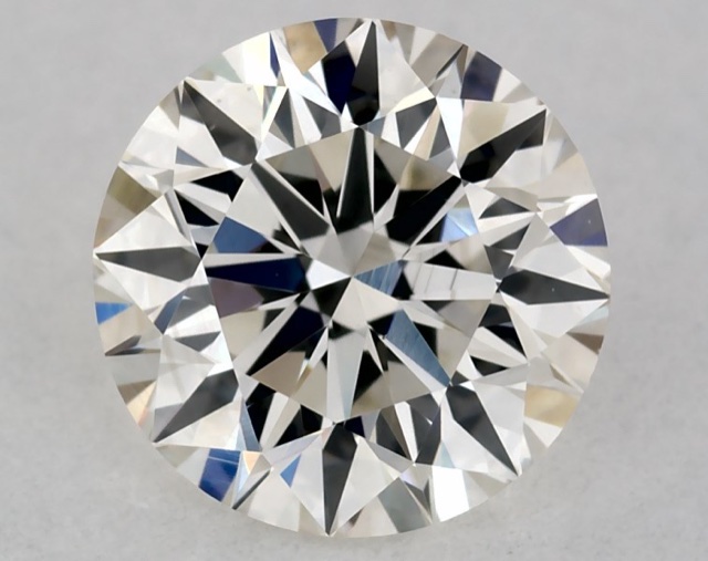 0.76 ct Round K · Faint Brown natural diamond