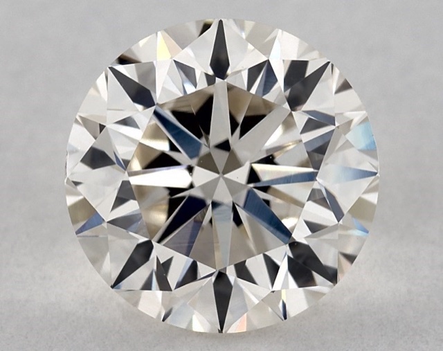 2.02 ct Round K · Faint Brown natural diamond