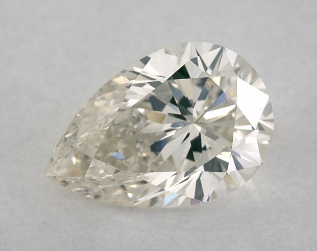 3.52 ct Pear K · Faint Brown natural diamond
