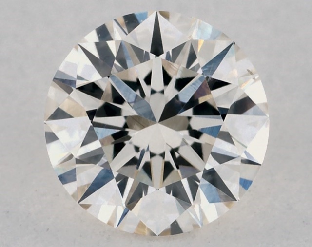 0.40 ct round champagne diamond, GIA K · Faint Brown