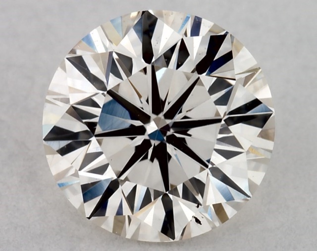 0.78 ct Round K · Faint Brown natural diamond