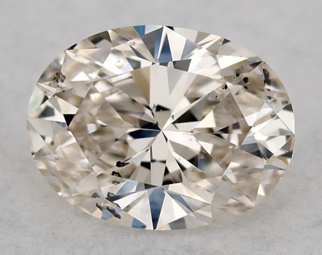 1.03 ct Oval K · Faint Brown natural diamond