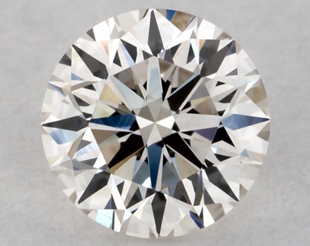 0.41 ct Round K · Faint Brown natural diamond
