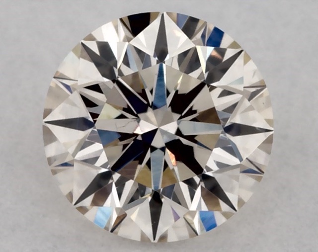 0.43 ct Round K · Faint Brown natural diamond