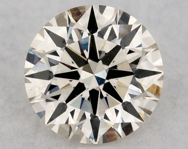 0.53 ct Round K · Faint Brown natural diamond