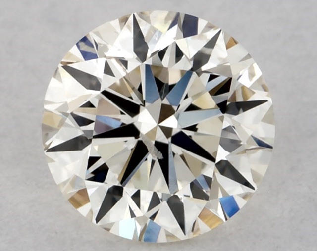 0.42 ct Round K · Faint Brown natural diamond