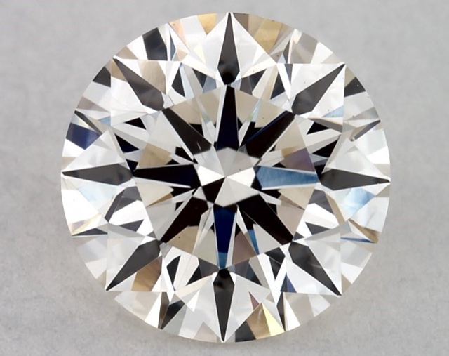 0.77 ct Round K · Faint Brown natural diamond