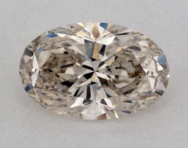 0.81 ct Oval K · Faint Brown natural diamond
