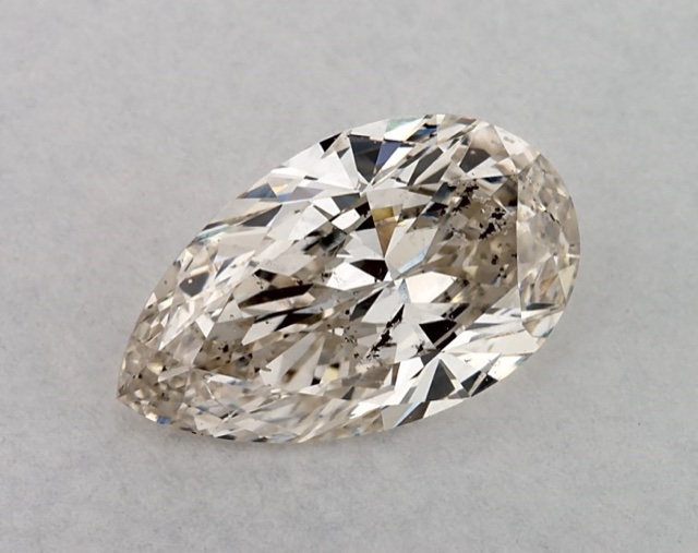 1.02 ct Pear K · Faint Brown natural diamond