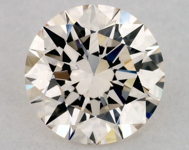 0.41 ct Round K · Faint Brown natural diamond
