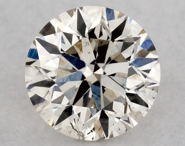 0.42 ct Round K · Faint Brown natural diamond