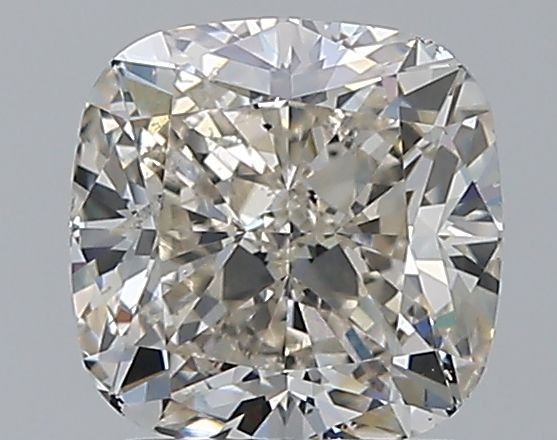1.71 ct Cushion L · Faint Brown natural diamond